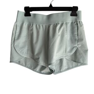 ADIDAS Mint Green Ladies Running Gym Shorts, M‎